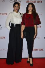 Sridevi, Jhanvi Kapoor at Absolut Elyx & Anushka Rajan